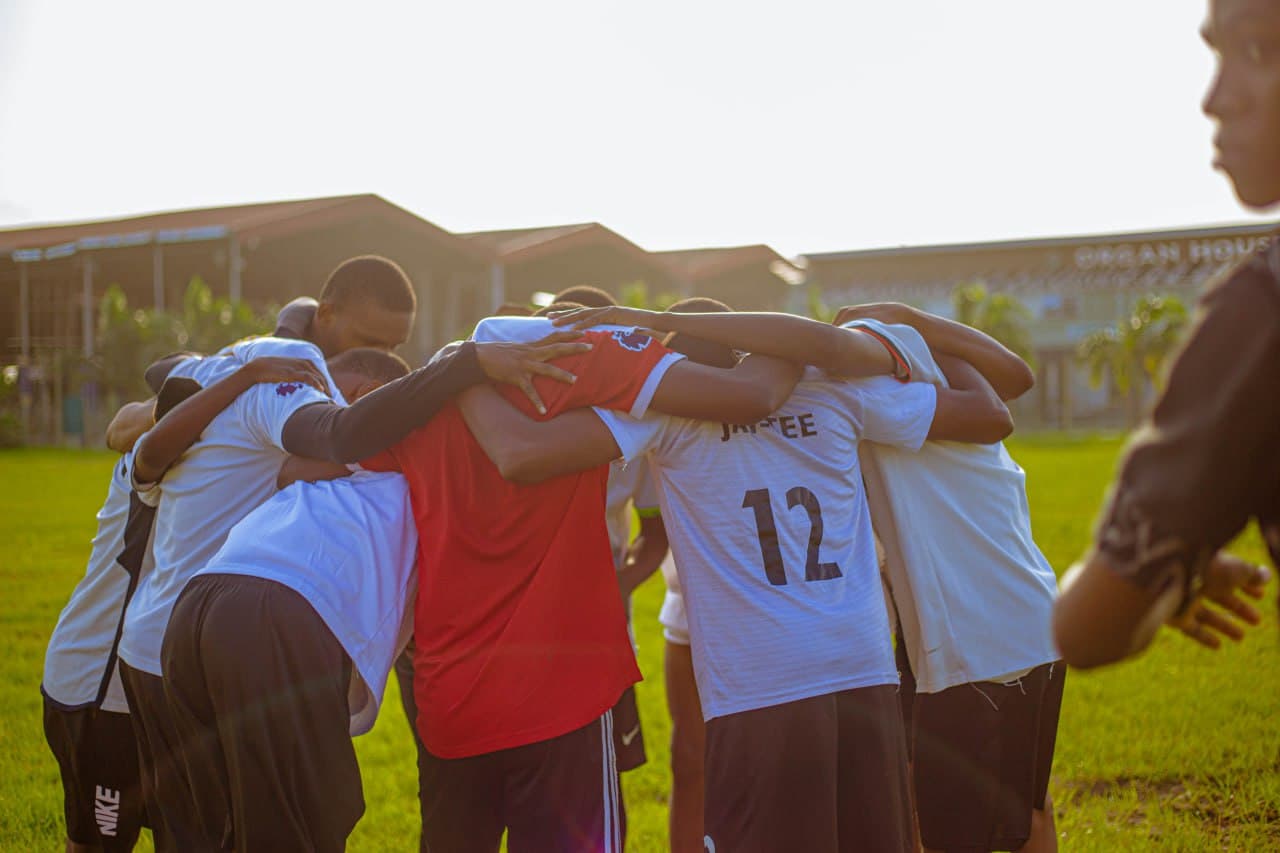 MTU athletes training at dusk